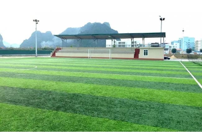 THI CÔNG SÂN BÓNG NỀN CỎ NHÂN TẠO Ở HẢI DƯƠNG